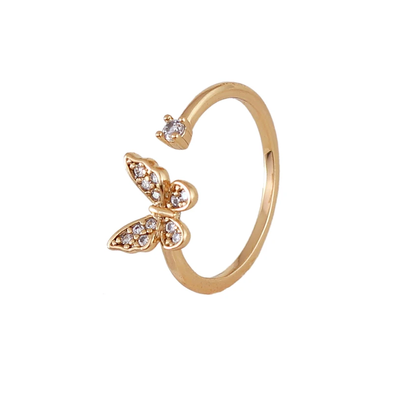 انگشتر زنانه ژوپینگ مدل پروانه کد L445