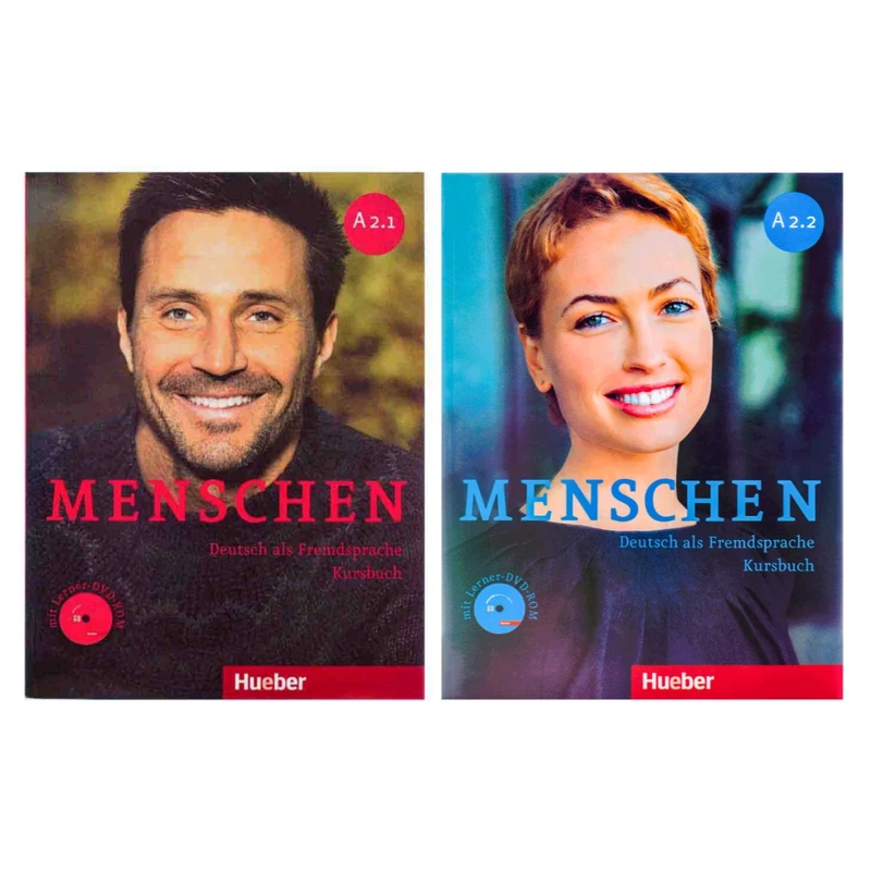 کتاب A2 Menschen اثر جمعی از نویسندگان انتشارات Max Hueber Verlag دو جلدی