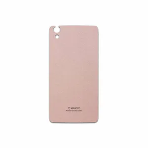 MAHOOT Rose Gold Leather Cover Sticker for BlackBerry DTEK 50