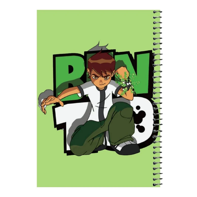 دفتر مشق 80 برگ اس جی مدل بن تن کد ۶    