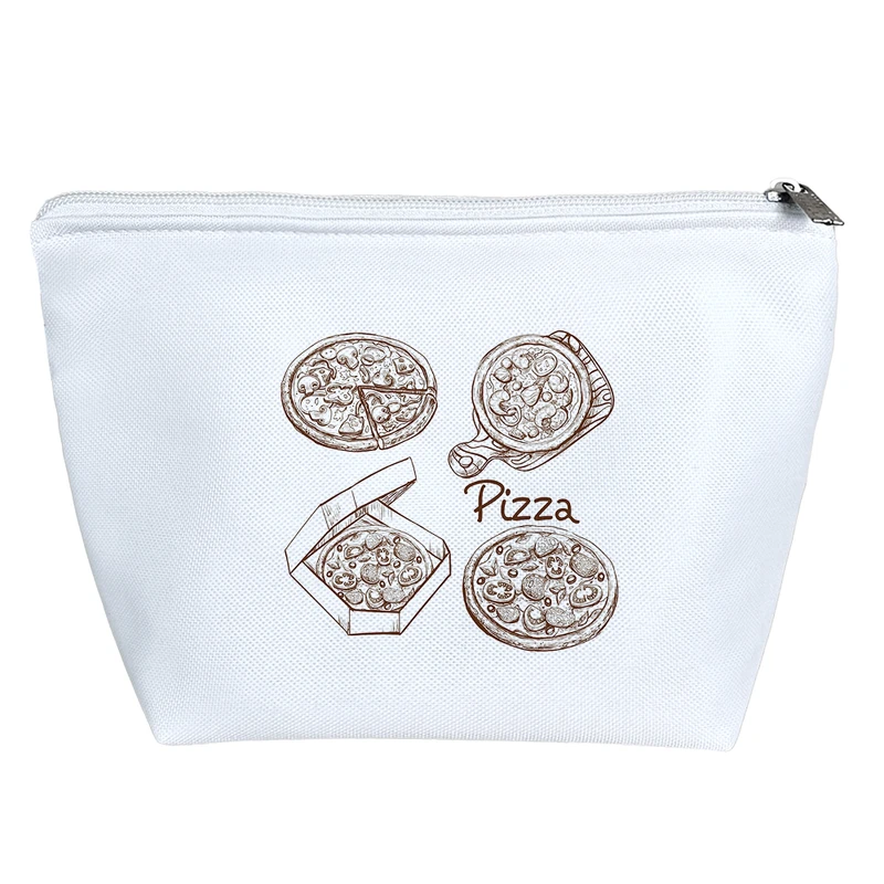 کیف لوازم آرایش دخترانه خندالو مدل پیتزا کد H566