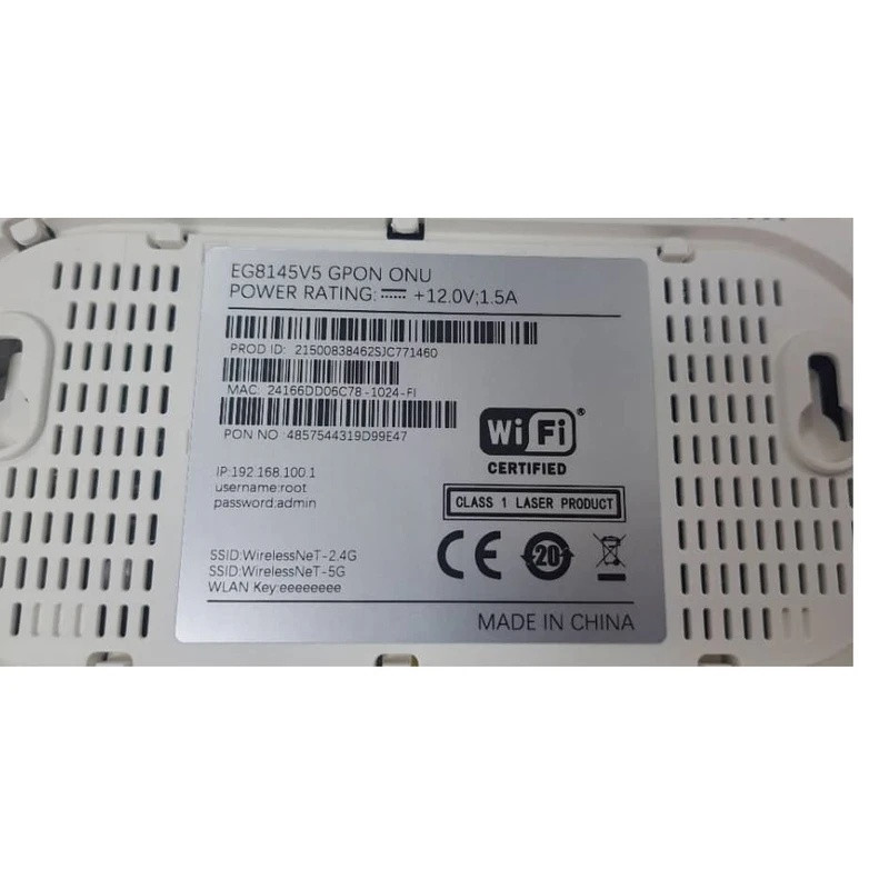 مودم فیبر نوری  مدل  EG-8145-V5
