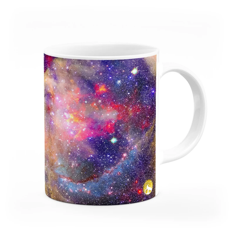 ماگ هومرو طرح گلکسی کهکشان مدل MG8714