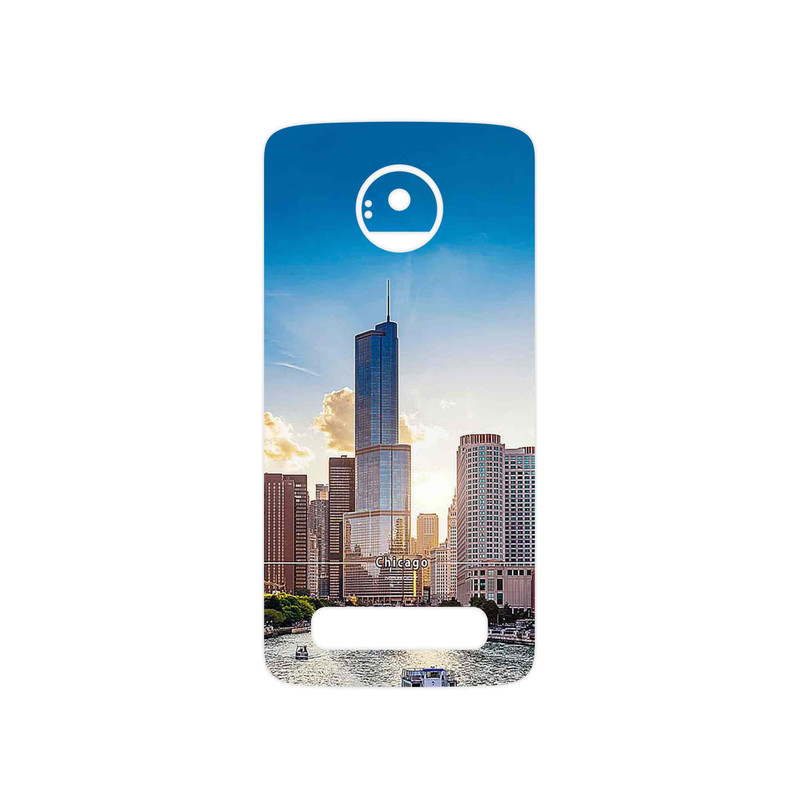 برچسب پوششی ماهوت مدل City of Chicago مناسب برای گوشی موبایل موتورولا Moto Z