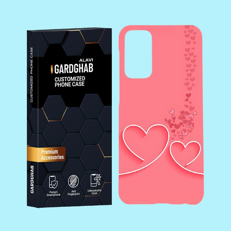 کاور گارد قاب علوی مدل عاشقانه مناسب برای گوشی موبایل سامسونگ Galaxy F13 4G / M13 4G