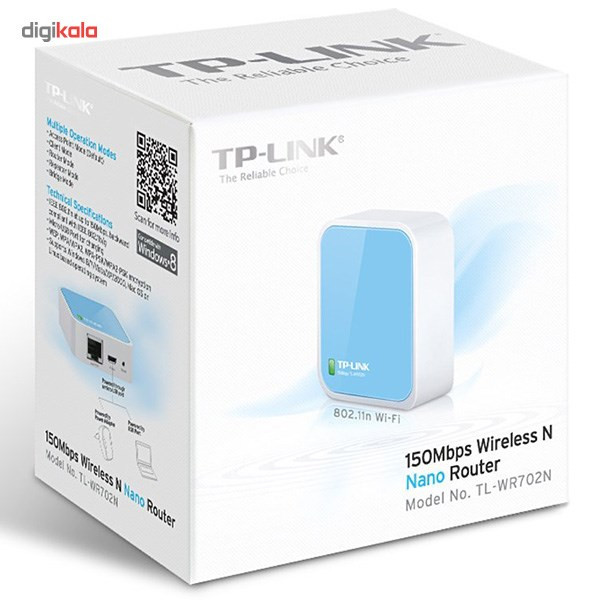 روتر بی‌سیم کوچک تی پی-لینک مدل TL-WR702N_V1