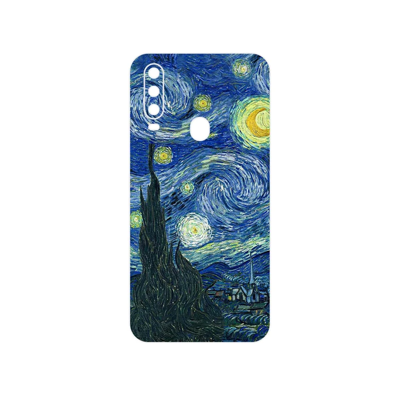 برچسب پوششی ماهوت مدل The Starry Night of van Gogh مناسب برای گوشی موبایل جی ال ایکس Shahin 2