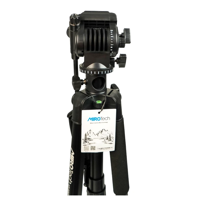 عکس شماره 5 : سه پایه دوربین میروتک مدل mirotech vt-990h7 camera tripod
