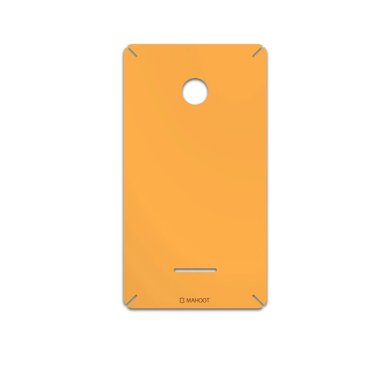 برچسب پوششی ماهوت مدل Matte-Orange مناسب برای گوشی موبایل مایکروسافت Lumia 532