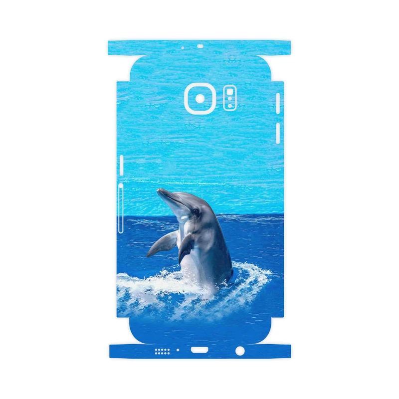 برچسب پوششی ماهوت مدل Dolphin-FullSkin مناسب برای گوشی موبایل سامسونگ Galaxy S6 Edge
