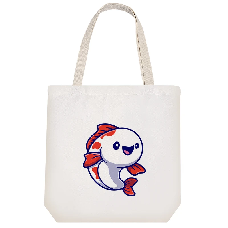 ساک خرید خندالو مدل حیوانات بامزه ماهی کد 3209