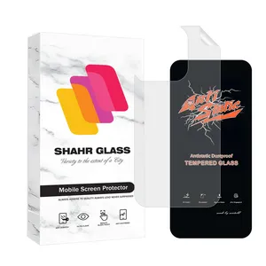  shahr Glass ANTNABKSH Screen Protector With Nano Back For Apple iPhone 15 Pro Max