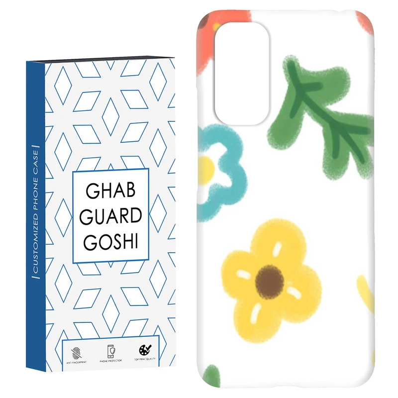کاور قاب گارد گوشی طرح گل رنگی کد Dimo-876 مناسب برای گوشی موبایل شیائومی Redmi Note 11 4G / Note 11S 4G