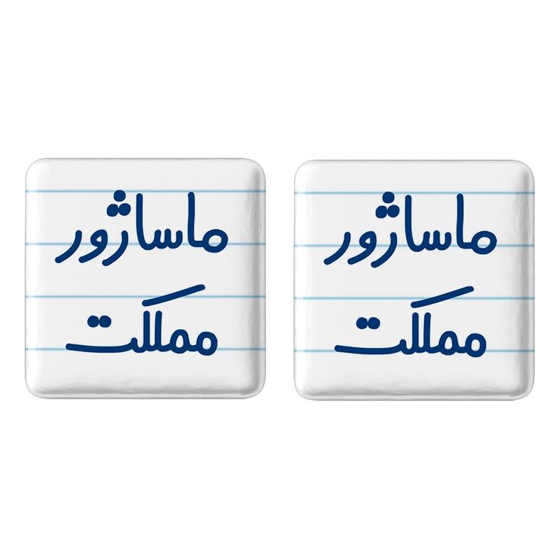 مگنت خندالو مدل ماساژور مملکت کد 6709 مجموعه 2 عددی