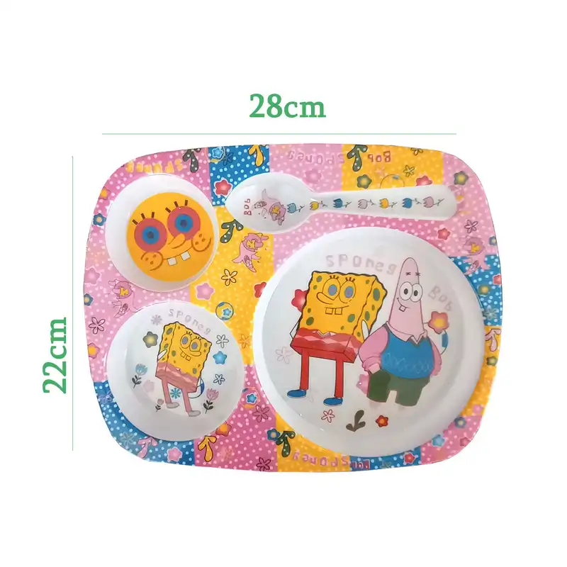 بشقاب کودک طرح BOB کد 4khane-b