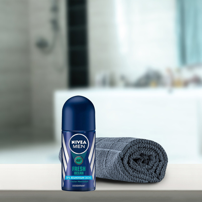 رول ضد تعریق مردانه نیوآ مدل Fresh Ocean حجم 50 میلی لیتر رول ضد تعریق مردانه نیوآ مدل Fresh Ocean حجم 50 میلی لیتر