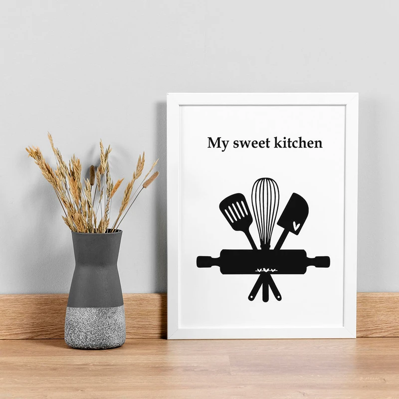 تابلو صبا طرح مدل دکوراتیو آشپزخانه کد 23w