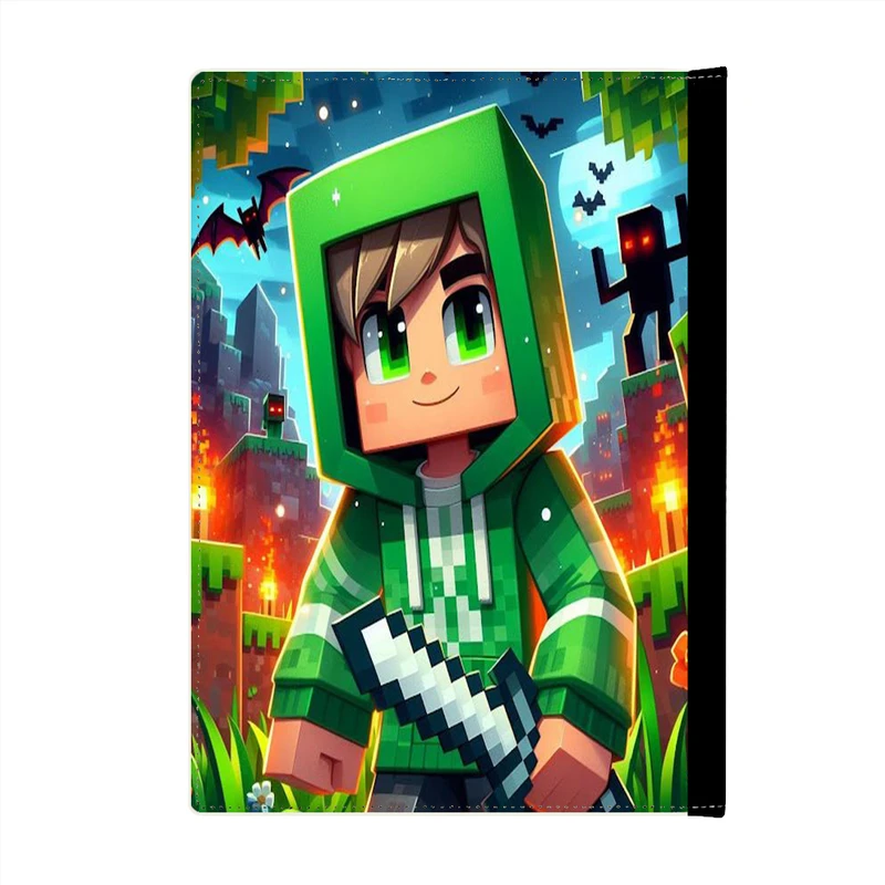 کلاسور پاد آفرین مدل فانتزی طرح گیم بازی ماینکرافت کد p846