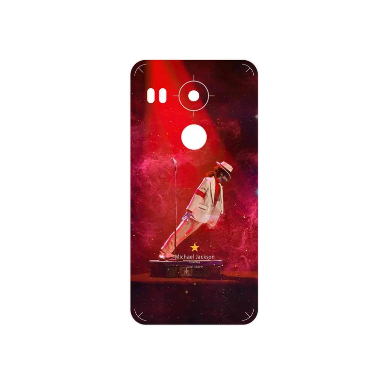 برچسب پوششی ماهوت مدل Michael Jackson مناسب برای گوشی موبایل گوگل Nexus 5X