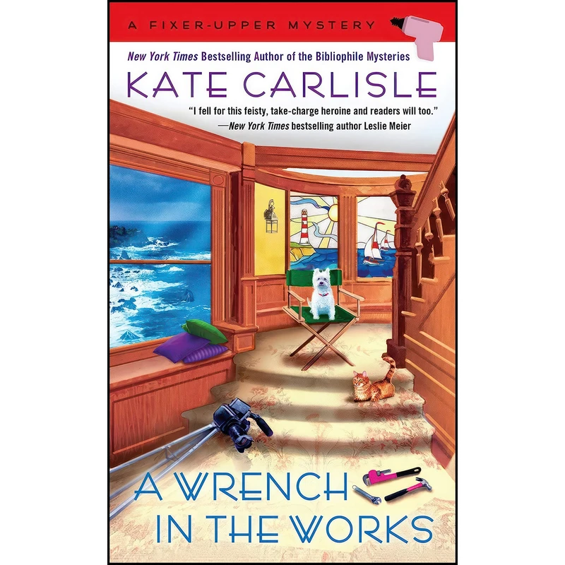 کتاب A Wrench in the Works  اثر Kate Carlisle انتشارات Berkley