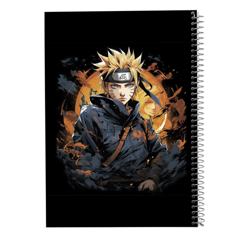دفتر ژورنال نویسی 50 برگ مدوپد مدل نقطه ای طرح Naroto کد DF11197