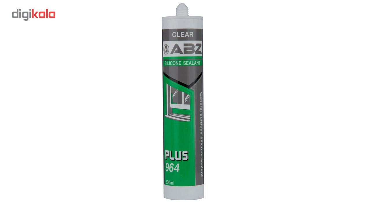 چسب درزگیر سیلیکونی ای بی زد مدل Plus 964 Clear حجم 300 میلی لیتر