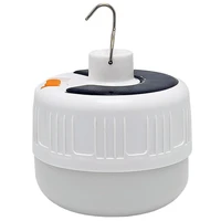چراغ آویز چادر مدل پنل دار شارژی کد CK8012 با نور مهتابی