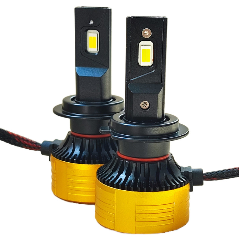 هدلایت لامپ خودرو تی بی اس دیزاین مدل T43 PRO پایه H7 بسته دو عددی