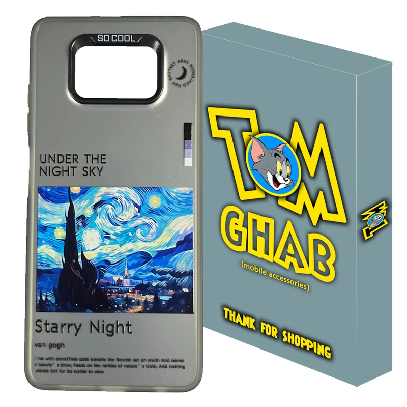 کاور قاب تام مدل سوکول طرح ونگوگ مناسب برای گوشی موبایل شیائومی Poco X3 /Poco X3 NFC /Poco X3 Pro