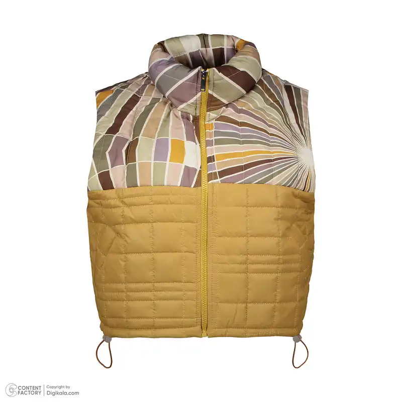 پافر زنانه نیزل مدل 0091-013 رنگ خردلی