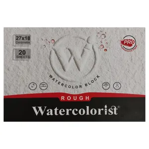 دفتر آبرنگ 20 برگ واترکالریست مدل بلوک راف پرو کد 1827 proRough