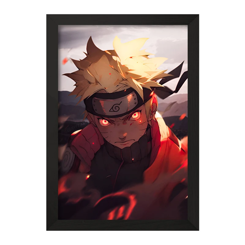 تابلو خندالو مدل انیمه ناروتو (Naruto) کد F9043