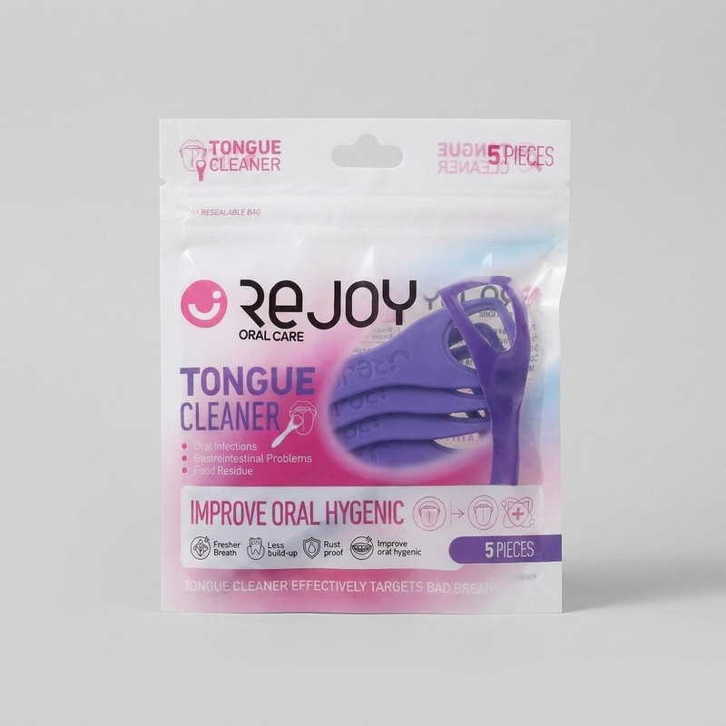 زبان‌شور ریجوی مدل Oral Care بسته 5 عددی