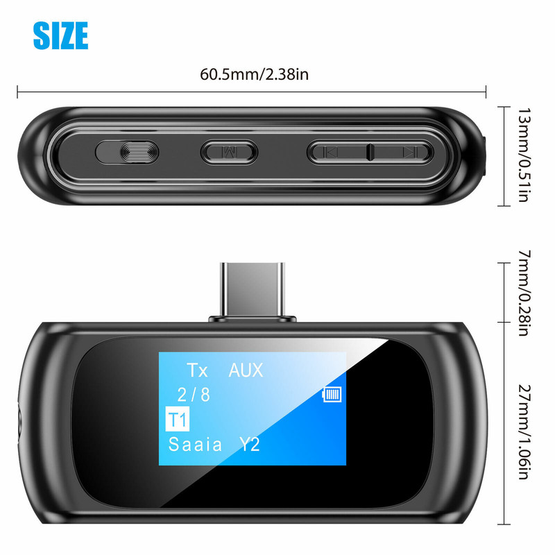 گیرنده و فرستنده بلوتوثی صدا مدل C32