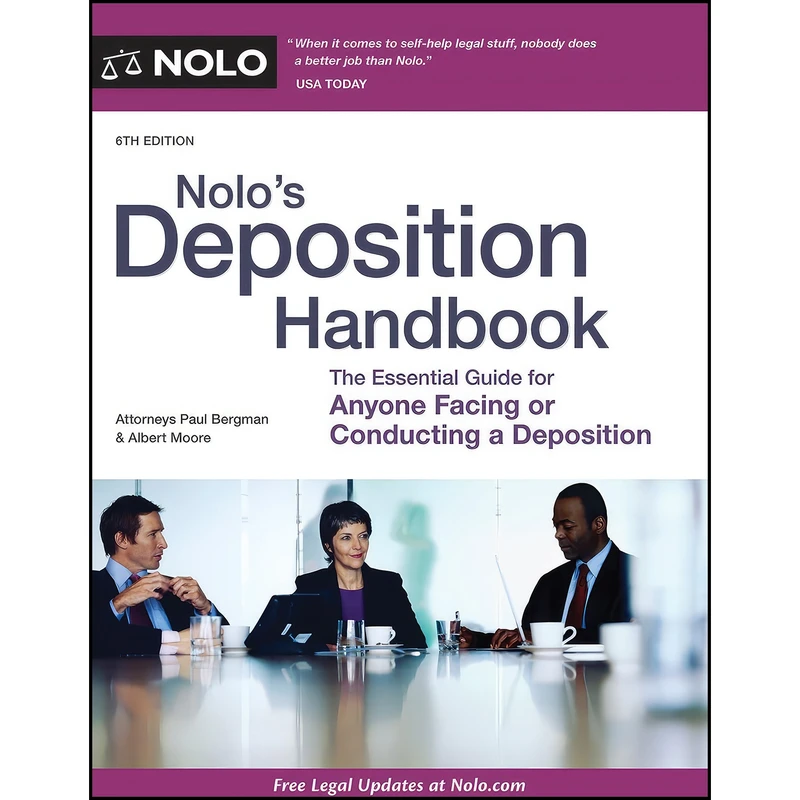 کتاب Nolo's Deposition Handbook اثر جمعي از نويسندگان انتشارات NOLO