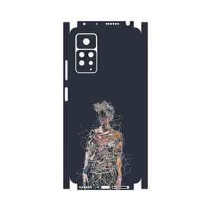 MAHOOT Strings Digital Art 1-FullSkin Cover Sticker for Xiaomi Redmi Note 11 Pro Plus 5G  India