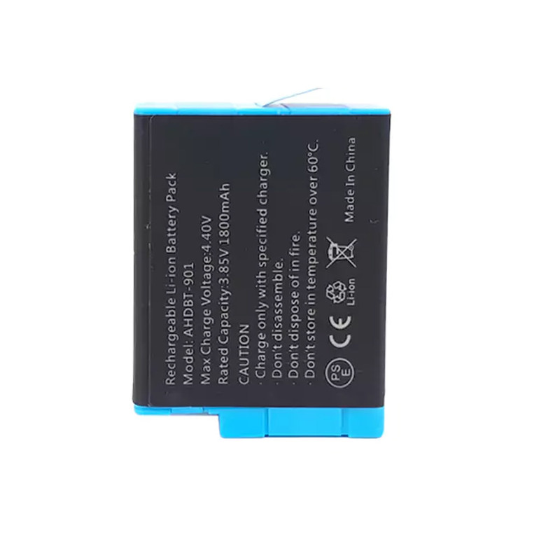 باتری لیتیومی قابل شارژ مدل AHDBT-901 مناسب برای دوربین ورزشی گوپرو Hero 10