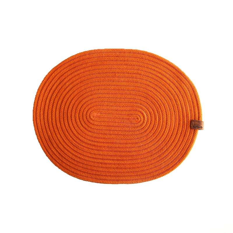 زیر بشقابی مدل پنبه ای بیضی WOLO