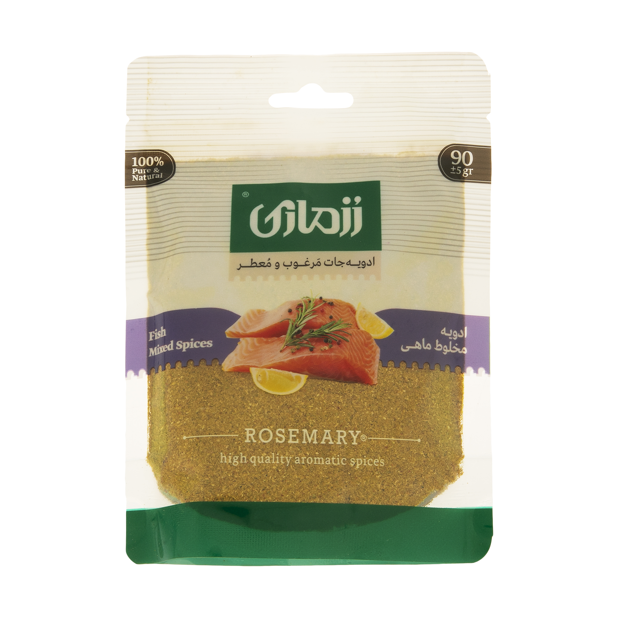 ادویه مخلوط ماهی رزماری - 90 گرم 
