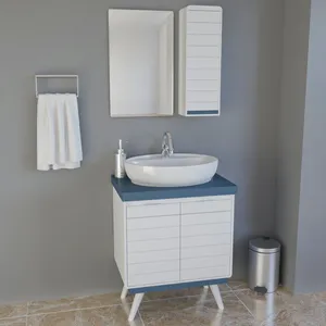 ست کابینت و روشویی مدل lux1162 به همراه اینه و باکس