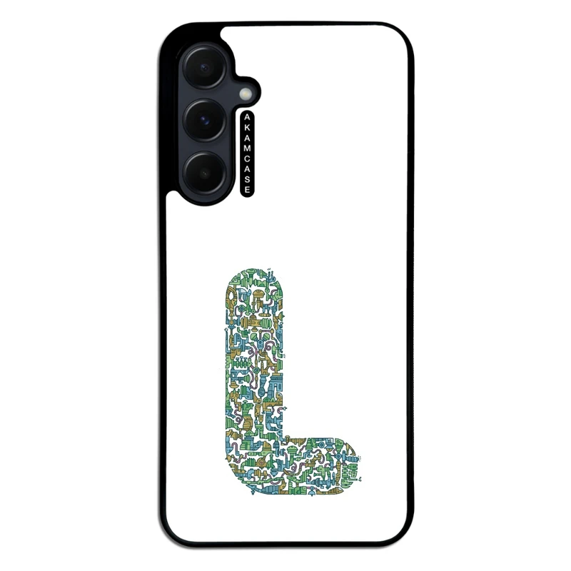 کاور آکام مدل AMC-WSGA55-ALPHADOODLEBET-12 مناسب برای گوشی موبایل سامسونگ Galaxy A55