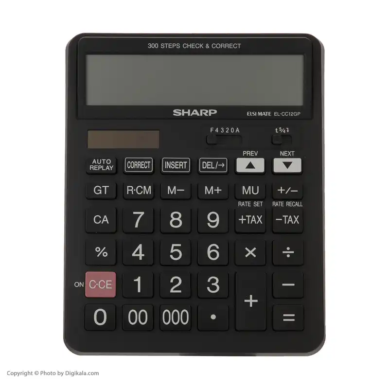 ماشین حساب شارپ مدل CC12GP