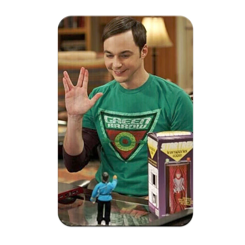 استیکر کارت پرمانه طرح big bang theory کد pm3d.673