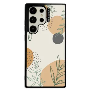 AKAM AMC-WSGS23U-LEAVES-23 Cover For Samsung Galaxy S23 Ultra