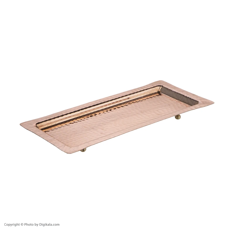 عکس شماره 4 : رولت خوری مسی مس زنجان مدل پایه دار کد 004