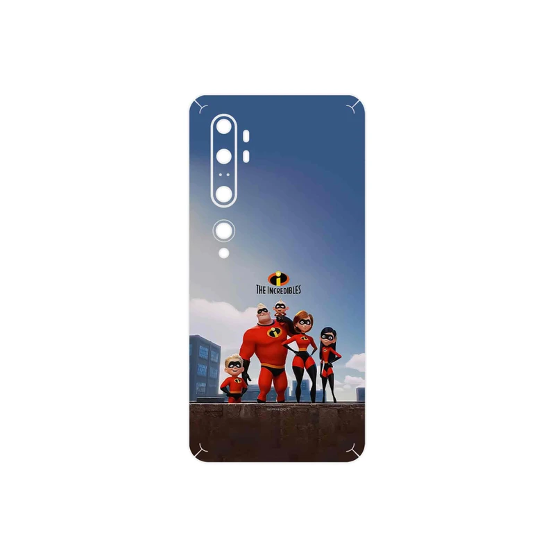 برچسب پوششی ماهوت مدل The Incredibles مناسب برای گوشی موبایل شیائومی Mi Note 10