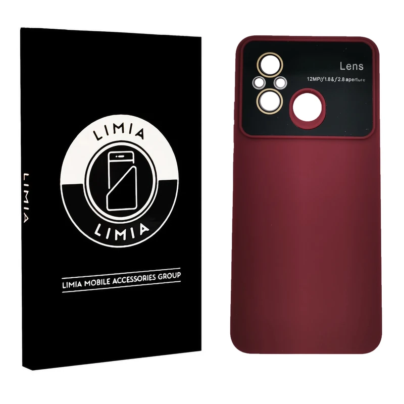 کاور لیمیا مدل کلاسیک ژله ای لنزدار مناسب برای گوشی موبایل شیائومی Redmi 12C