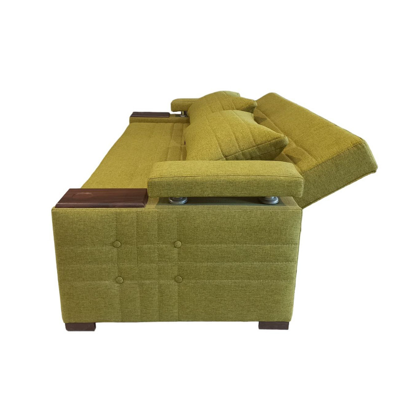 مبل تختخواب شو 3 نفره اورنگ مدل ریلی دسته دوبل