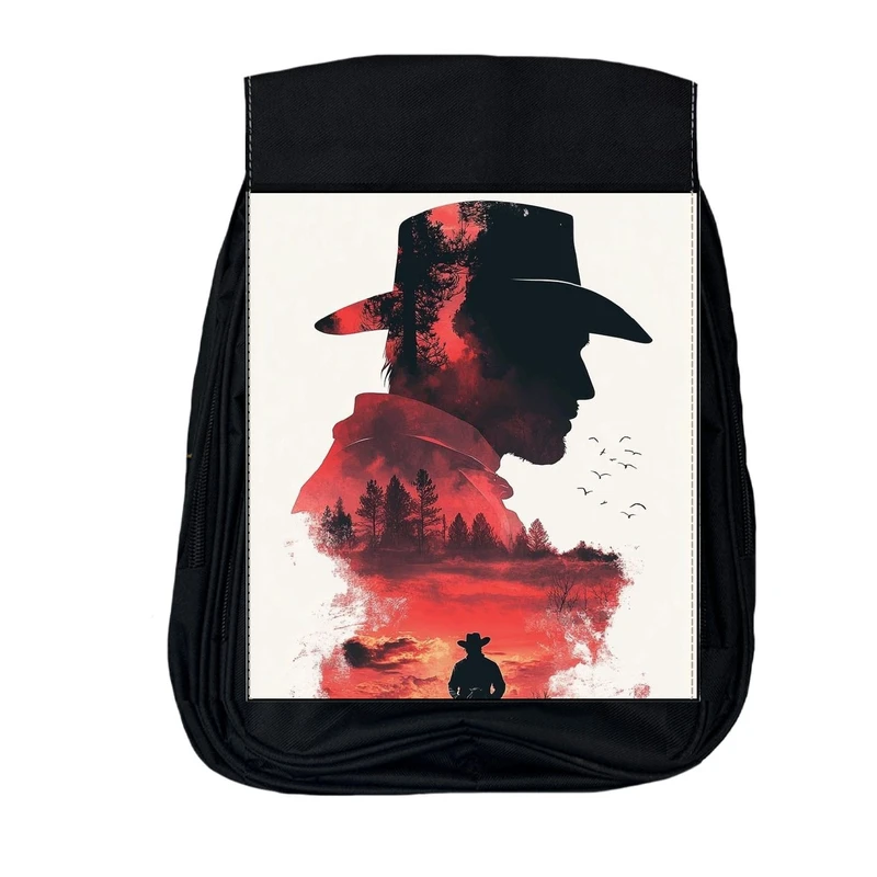کوله پشتی مدرسه مدل red dead کد2