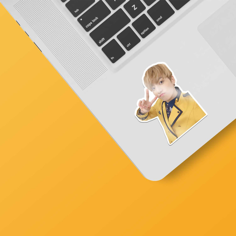 استیکر لپ تاپ گیم مون طرح Bts کد 11148 1